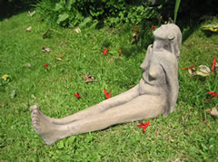 Contemporary modern garden sculpture